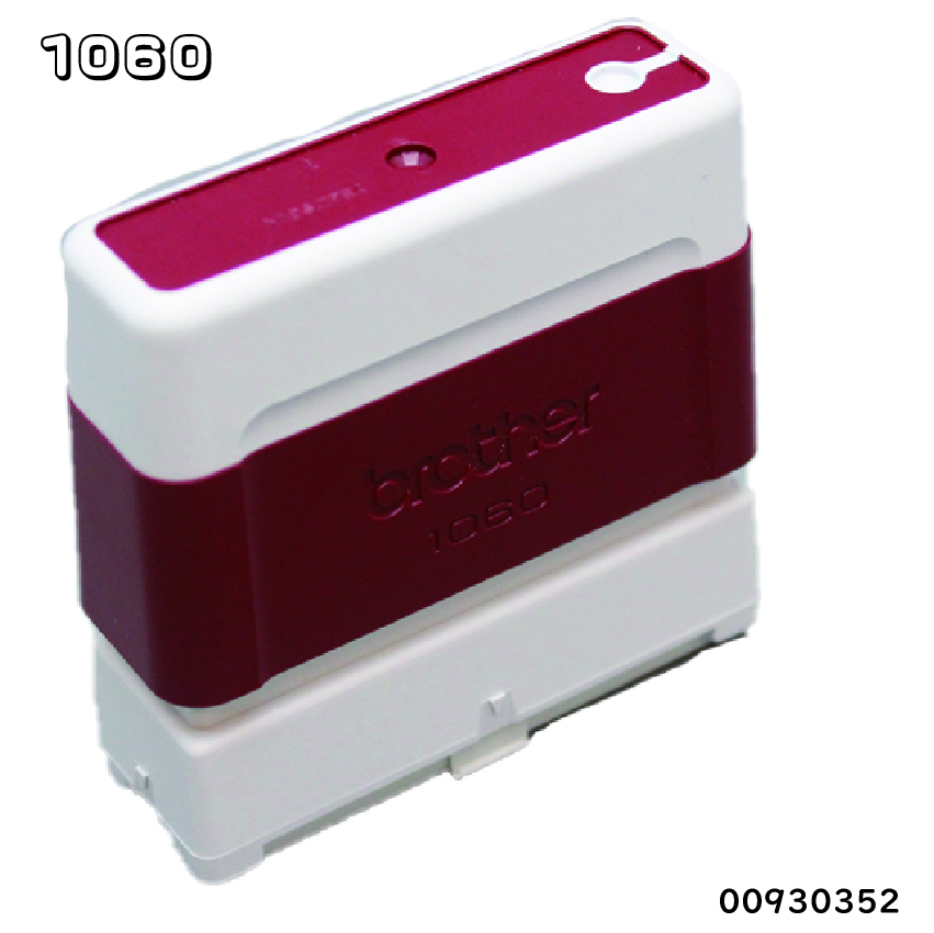 ブラザースタンプ(浸透印)1060サイズ　赤の画像