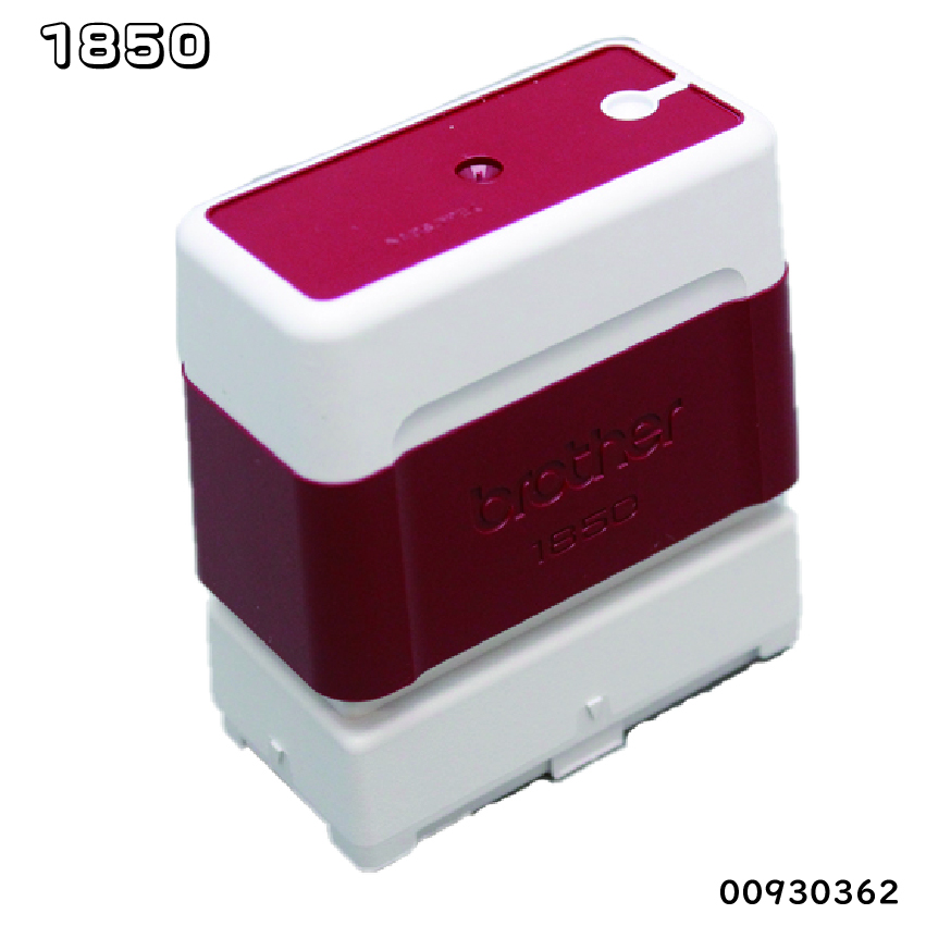 ブラザースタンプ(浸透印)1850サイズ　赤の画像