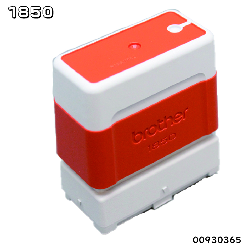 ブラザースタンプ(浸透印)1850サイズ　朱の画像