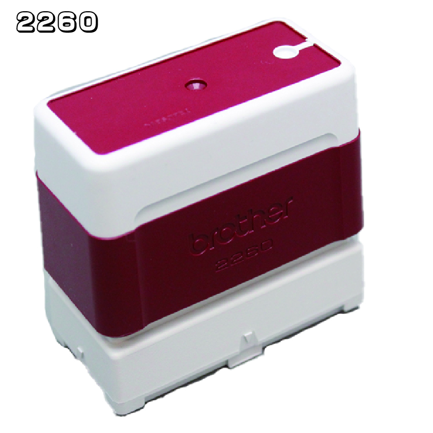 ブラザースタンプ(浸透印)2260サイズ　赤の画像