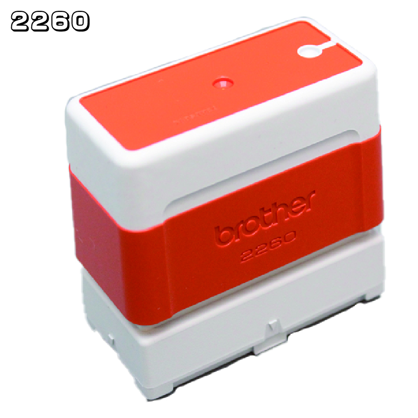 ブラザースタンプ(浸透印)2260サイズ　朱の画像
