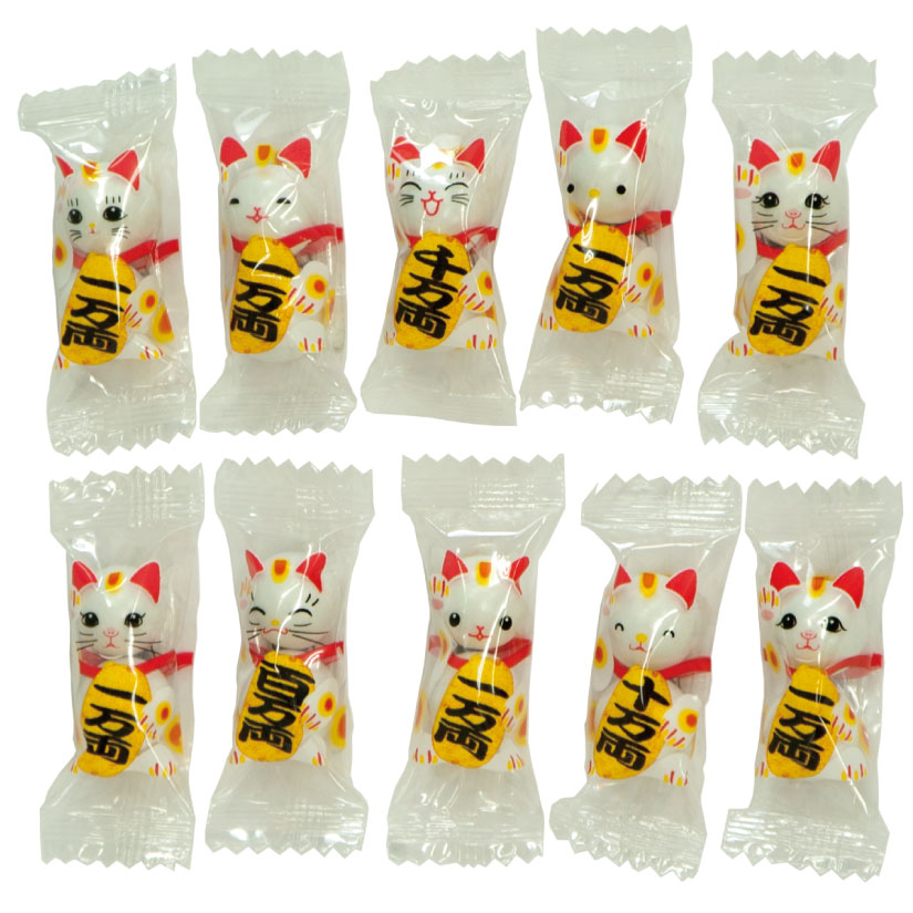 招きねこチョコパック100個セットの画像