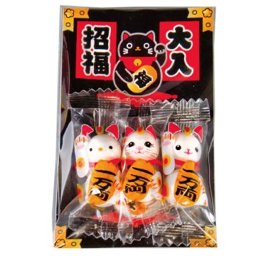 招きねこチョコパック100個セットの画像