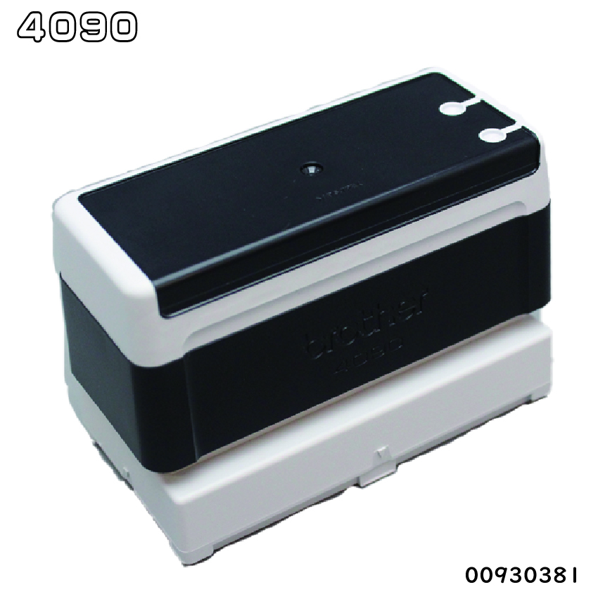 ブラザースタンプ(浸透印)4090サイズ　黒の画像