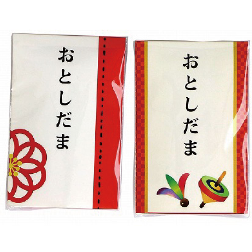 お年玉あられおみくじ入り100個セットの画像