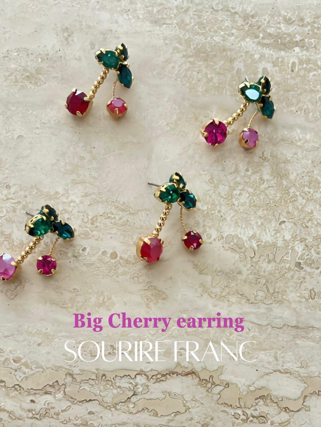 Big Cherry Earringの画像