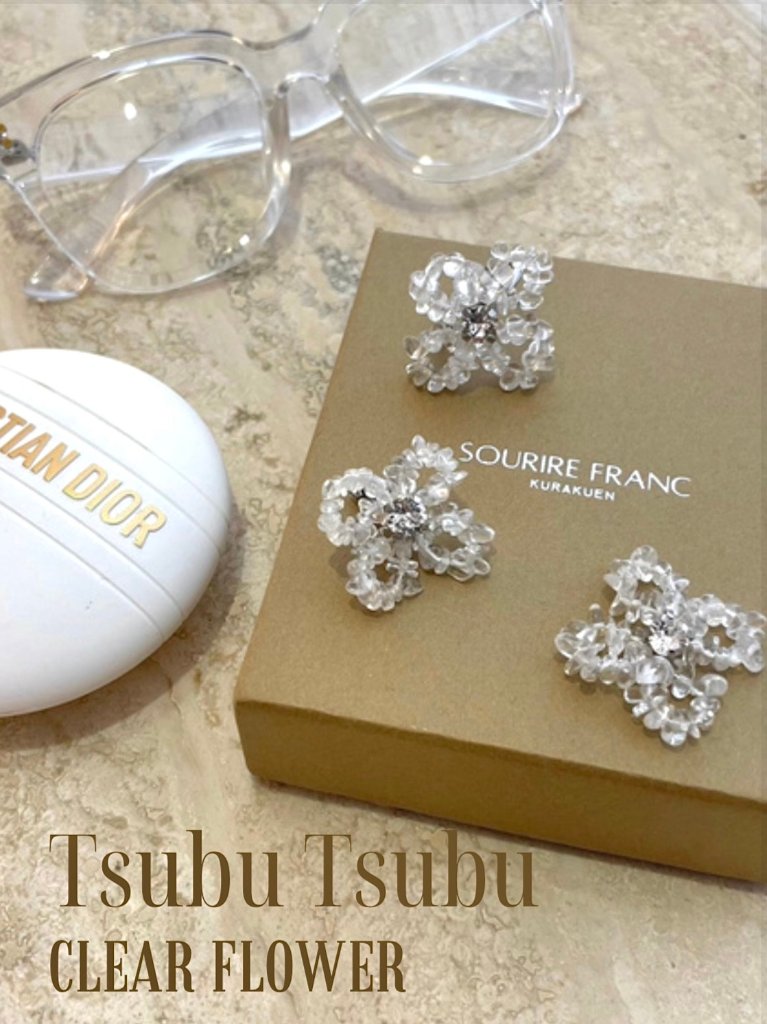 Sf TSUBUTSUBU FLOWER (クリアストーンver)の画像