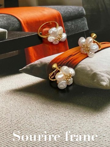Sf 2tone PEARL Flower の画像