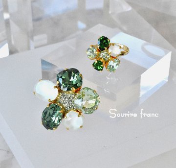 Sf Bijou fleur ビジューフラワーの画像