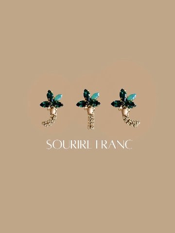 COCONUTS TREEearring(pierceの画像
