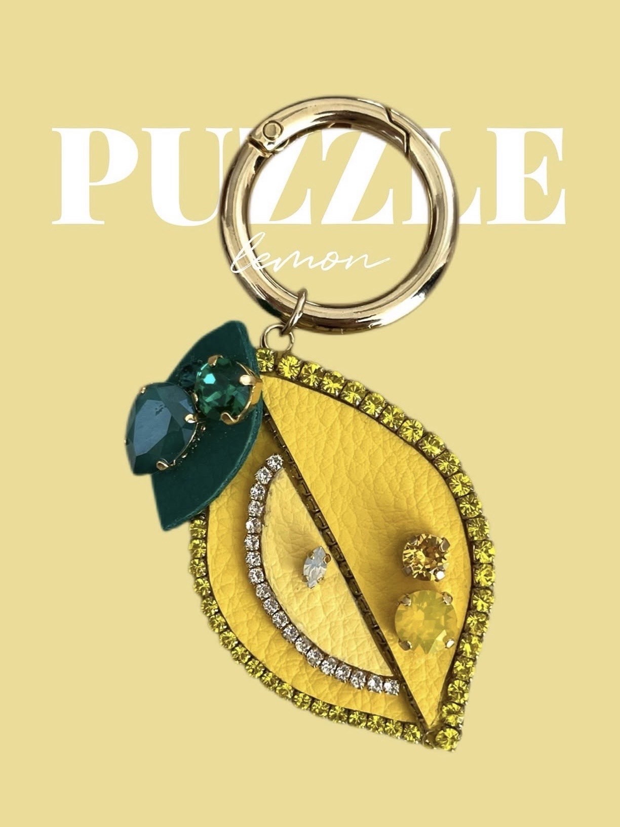 Puzzle lemonチャームの画像
