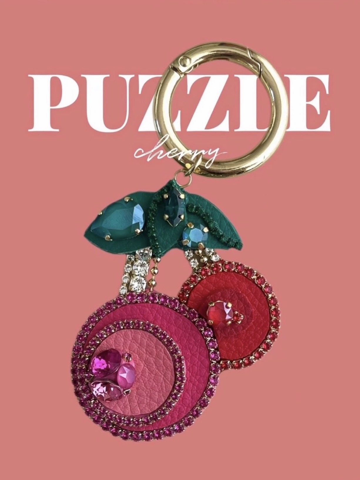 Puzzle Cherryチャームの画像