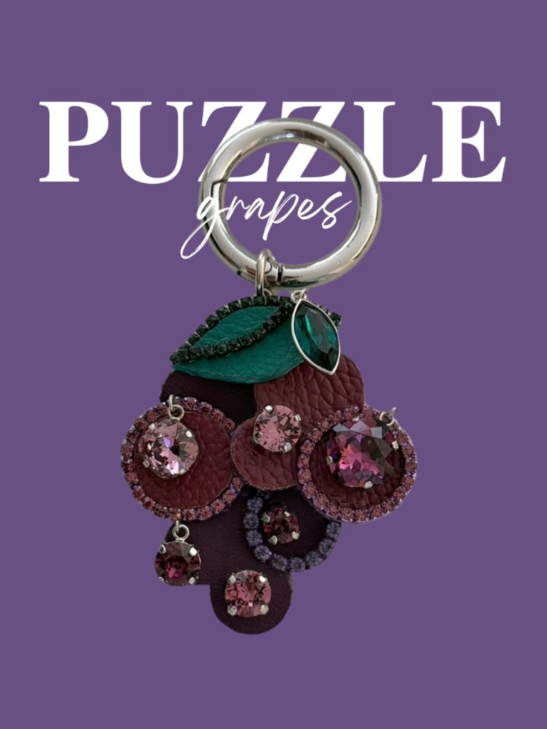 Puzzle grapeチャームの画像