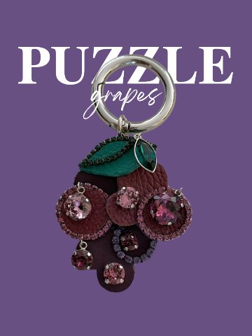 Puzzle grapeチャームの画像
