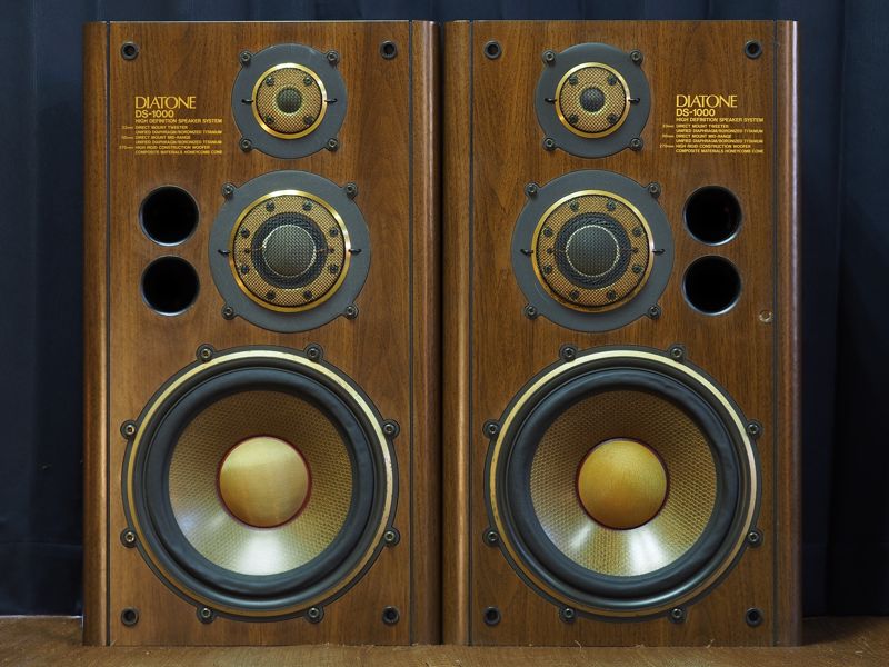 バスレフ化改造★DIATONE DS-1000★ボロンツィーター ボロンスコーカー★ウーファーエッジ軟化済み★の画像