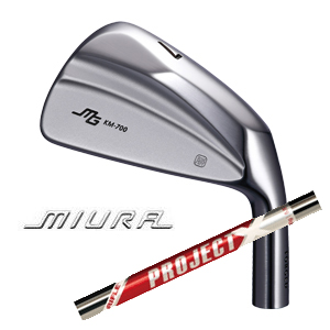 三浦技研 KM-700 #6〜PW 5本組 プロジェクトX レッド PROJECT X RED トゥルーテンパー社製の画像