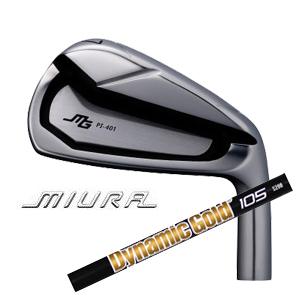 三浦技研 PI-401 単品アイアン ダイナミックゴールド105オニキスブラック(ONYX BLACK)(トゥルーテンパー社製)の画像