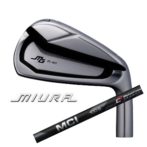 三浦技研 PI-401 単品アイアン MCI BLACK(フジクラ社製)の画像