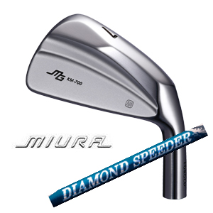 三浦技研 KM-700 #5〜PW 6本組 ダイアモンド　スピーダーアイアン DIAMOND Speeder IRON ジュエルラインの画像