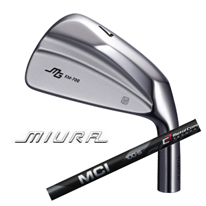三浦技研 KM-700 #5〜PW 6本組 MCI BLACK フジクラ社製の画像