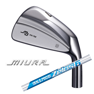 三浦技研 KM-700 単品アイアン NSPRO ZELOS6 ゼロス6 ゼロスシックス 日本シャフト社製の画像
