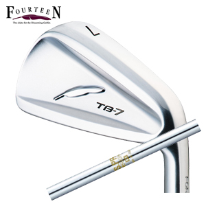 フォーティーン TB-7 FORGED #6～PW 5本組 N.S.PRO 850GH 日本シャフト社製 FOURTEEN 日本正規品 特注カスタムの画像