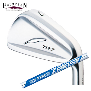フォーティーン TB-7 FORGED 単品アイアン#5 N.S.PRO ZELOS 7 NSプロ ゼロスセブン 日本シャフト社製 FOURTEEN 日本正規品 特注カスタムの画像