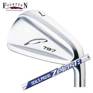 フォーティーン TB-7 FORGED #6～PW 5本組 N.S.PRO ZELOS 8 NSプロ ゼロスエイト 日本シャフト社製 FOURTEEN 日本正規品 特注カスタムの画像
