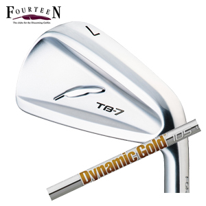 フォーティーン TB-7 FORGED 単品アイアン#5 ダイナミックゴールド95.105.120 トゥルーテンパー社製 FOURTEEN 日本正規品 特注カスタムの画像