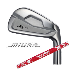 三浦技研 TC-101 Forged #5～PW 6本組 NSPRO MODUS3 SYSTEM3 TOUR125(日本シャフト社製)の画像