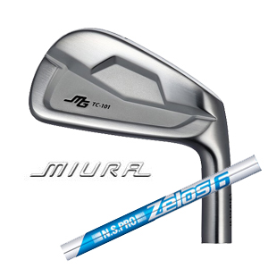 三浦技研 TC-101 Forged #5～PW 6本組 NSPRO ZELOS6(ゼロス6)(ゼロスシックス)(日本シャフト社製)の画像