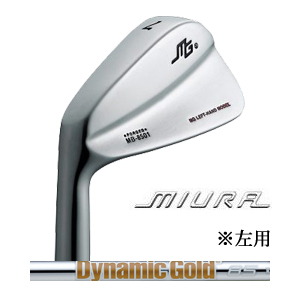 ※左用モデル 三浦技研 MB-8501 #5〜PW 6本組 ダイナミックゴールド85 トゥルーテンパー社製の画像