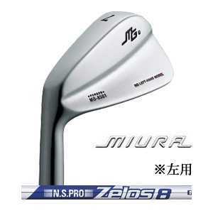 ※左用モデル 三浦技研 MB-8501 単品アイアン NSPRO ZELOS8 ゼロス8 ゼロスエイトの画像