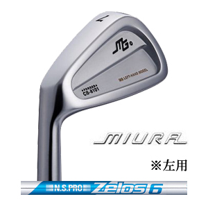 ※左用モデル 三浦技研 CB-8101 単品アイアン NSPRO ZELOS6 ゼロス6 ゼロスシックスの画像