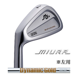 ※左用モデル 三浦技研 CB-8101 #5〜PW 6本組 ダイナミックゴールド85 トゥルーテンパー社製の画像