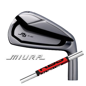 三浦技研 PI-401 単品アイアン KBS $-TAPER LITE エステーパーライト FST社製の画像