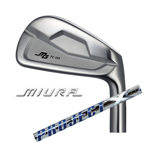 三浦技研 TC-101 Forged 単品アイアン プロジェクトX LZ(PROJECT X LZ)(トゥルーテンパー社製)の画像