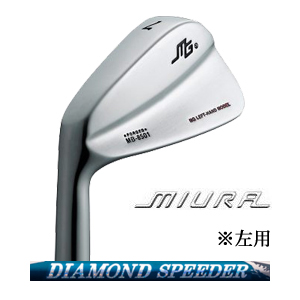 ※左用モデル 三浦技研 MB-8501 #5〜PW 6本組 ダイアモンド スピーダーアイアン DIAMOND Speeder IRON ジュエルラインの画像