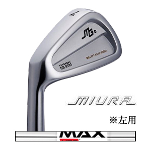 ※左用モデル 三浦技研 CB-8101 単品アイアン KBS MAX 80 FST社製の画像