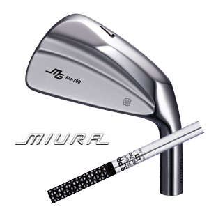 三浦技研 KM-700 #6〜PW 5本組 NSPRO 750GH 日本シャフト社製の画像