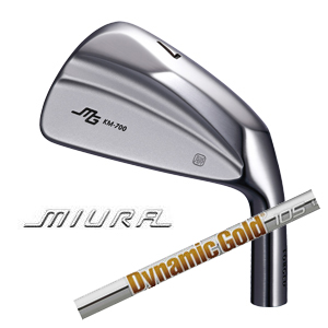 三浦技研 KM-700 #6〜PW 5本組  ダイナミックゴールド95.105.120 トゥルーテンパー社製の画像