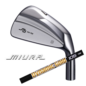 三浦技研 KM-700 #6〜PW 5本組  ダイナミックゴールド105オニキスブラック ONYX BLACK トゥルーテンパー社製の画像