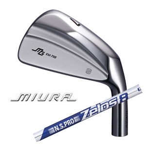 三浦技研 KM-700 #6〜PW 5本組  NSPRO ZELOS8 ゼロス8 ゼロスエイト 日本シャフト社製の画像