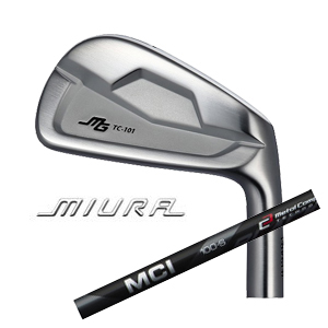 三浦技研 TC-101 Forged #5～PW 6本組 MCI BLACK(フジクラ社製)の画像