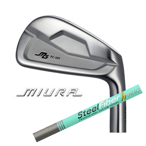 三浦技研 TC-101 Forged #5～PW 6本組 スチールファイバー h-PLUS シリーズ トゥルーテンパー社製の画像