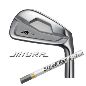 三浦技研 TC-101 Forged #5～PW 6本組 スチールファイバー fc シリーズ トゥルーテンパー社製の画像