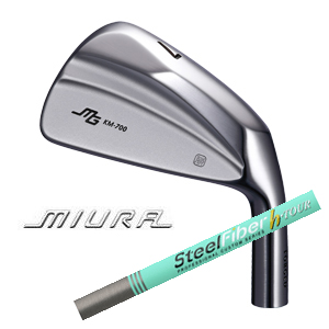 三浦技研 KM-700 #6〜PW 5本組 スチールファイバー h-TOUR トゥルーテンパー社製の画像