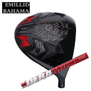 エミリッドバハマ カールヴィンソン CV8ドライバー DERAMAX 020プレミアムシリーズ 赤デラ EMILLID BAHAMA デラマックス 日本仕様 特注カスタムの画像
