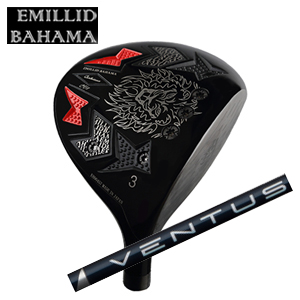 エミリッドバハマ カールヴィンソン CV8フェアウェイウッド VENTUS BLUE ベンタスブルー フジクラ社製 EMILLID BAHAMA 日本仕様 特注カスタムの画像