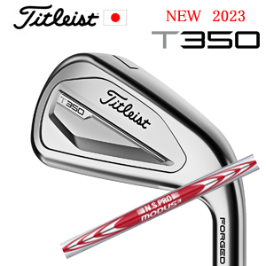 2023 T350 #6〜PW+WEDGE(48度) 6本組 N.S.PRO MODUS3 TOUR 105 タイトリスト 日本仕様正規販売店 特注カスタムの画像